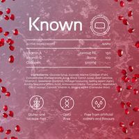 Known Marine Collagen Gummies Pomegranate